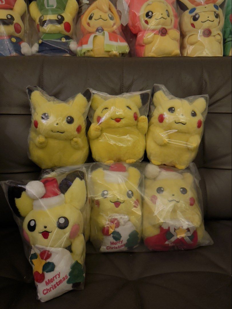 1997-1998 初代細size TOMY 肥超 bibi叫 比卡超公仔