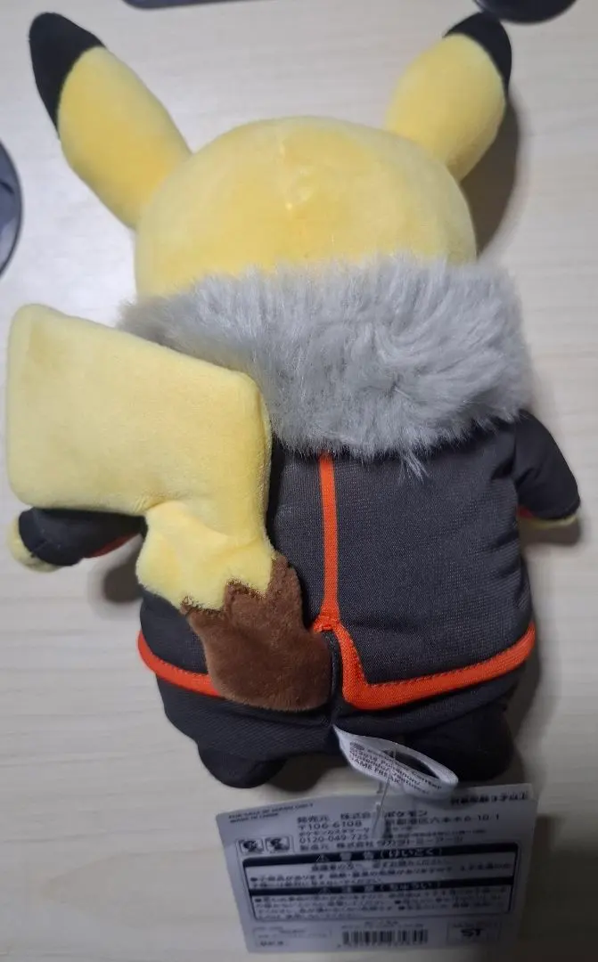 Pokemon center 閃焰隊老大 弗拉達利 造型 變裝 比卡超公仔