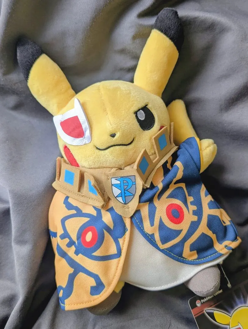 Pokemon center 等離子隊的老大 蓋奇斯 變裝 比卡超公仔