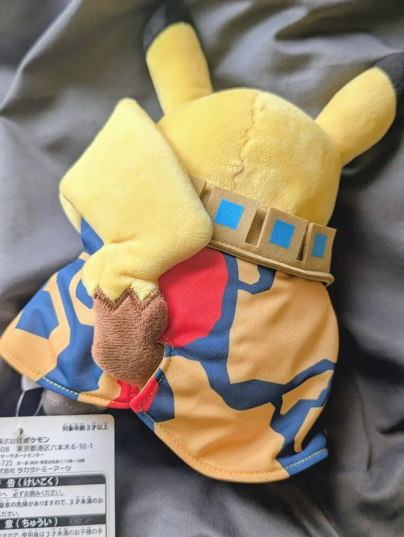 Pokemon center 等離子隊的老大 蓋奇斯 變裝 比卡超公仔